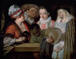 Acteurs du Théâtre Français, c.1714-15